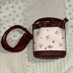 Coach Dempsey Bow Bucket Bag